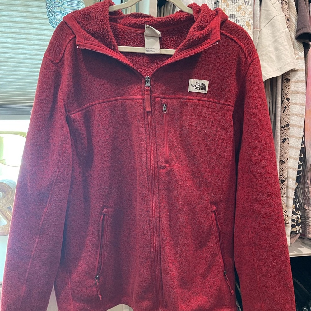 The North Face Kids Cherry Red Fleece Jacket
